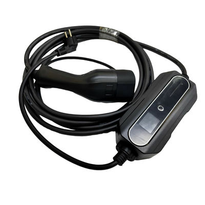 kupować Posrebrzana przenośna ładowarka EV 1-fazowa AC 16A regulowana z wtyczką ładowania Schuko online manufacture