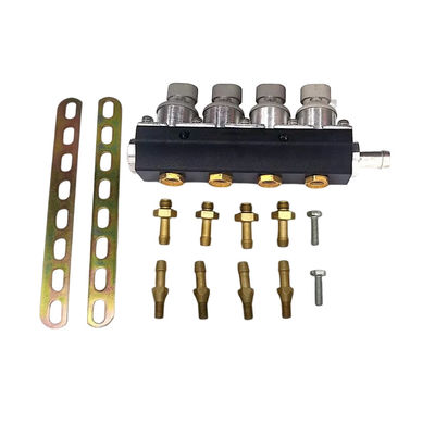 kupować 167HZ High Speed ​​​​IG7 Szyna wtryskiwacza do 3 Ohm 4-cylindrowej szyny wtryskiwacza gazu online manufacture