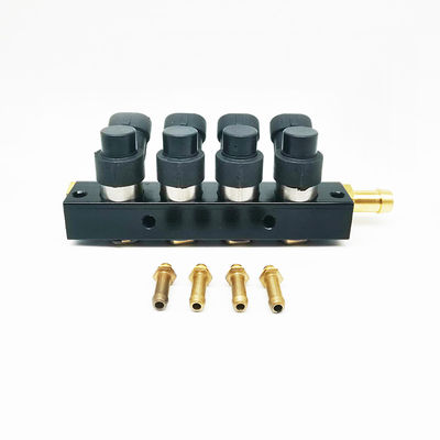 jakość  1 Ω high speed 4 Cylinder LN-LHS04 LPG CNG Injector Rail For CNG / GPL Conversion Kits For All Cars fabryka