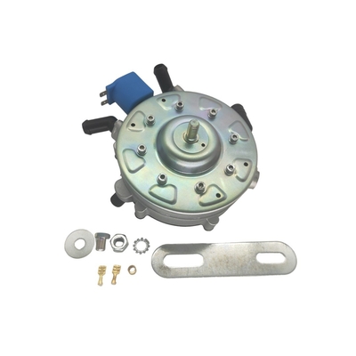 Regulator ciśnienia LPG LLANO LN-LOV090 srebrny i niebieski do 2-stopniowego reduktora gazu