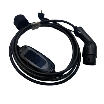 1 faza 16A 3,5KW IEC62196 EV Przenośna ładowarka 1.0 Typ 2 z wtyczką ładowania Schuko