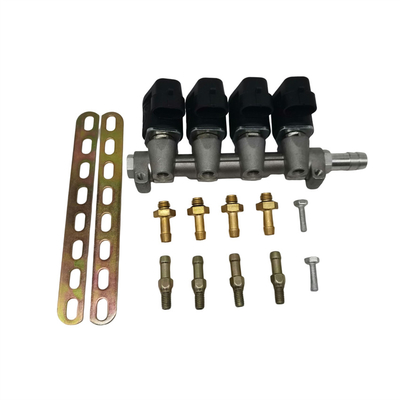 LN-LIG1 4-cylindrowy czarny wtryskiwacz do układu wtrysku sekwencyjnego 2 Ohm / 3 Ohm