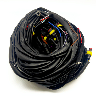 56 Pin ECU Przęgi przewodowe z wieloma złączami i ochroną rur PVC