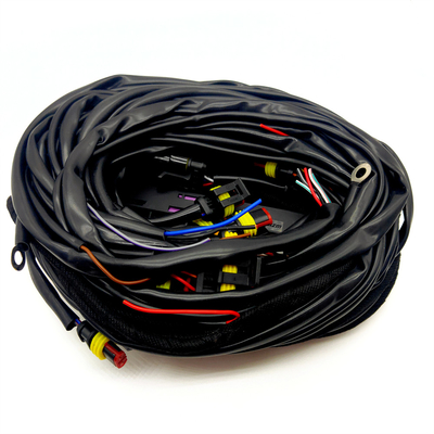 56 Pin ECU Przęgi przewodowe z wieloma złączami i ochroną rur PVC
