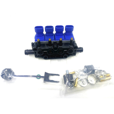 Aluminiowe wtryskiwacze paliwa 3Ohm CNG Szyna wtryskiwaczy paliwa LPG do silnika 2/3/4 cylindra