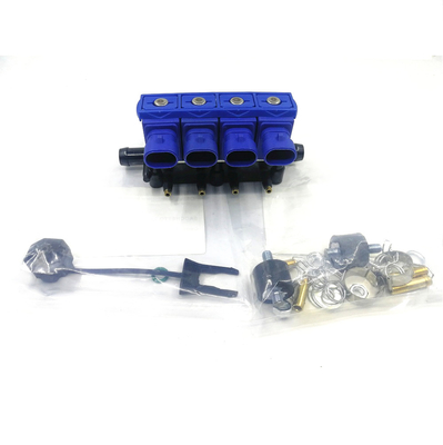 Aluminiowe wtryskiwacze paliwa 3Ohm CNG Szyna wtryskiwaczy paliwa LPG do silnika 2/3/4 cylindra