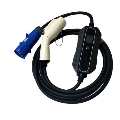 Good price 32A 7KW Regulowana przenośna ładowarka GB / T20234 AC EV do międzynarodowego standardu typu 2 w Internecie